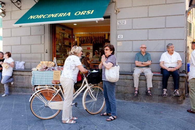 Piazza della sala. Pistoia. Italy