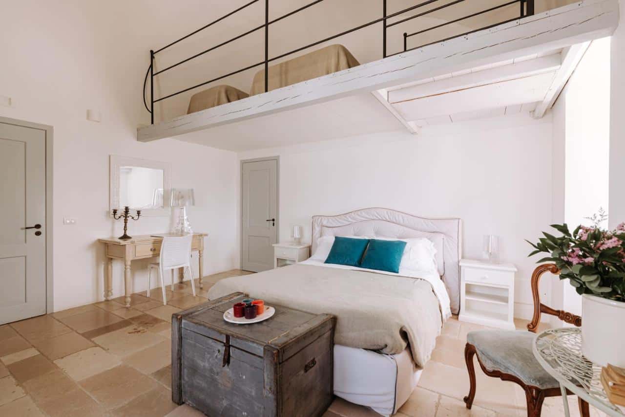 Masseria Garrappa slaapkamer