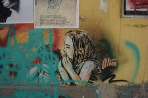 Street art in Napels