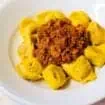 pasta met pompoen