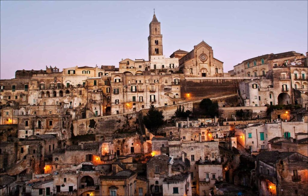 Basilicata in een notendop