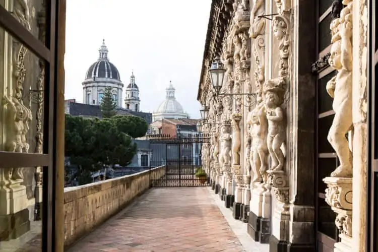 Palazzo Biscari. Catania. Italy