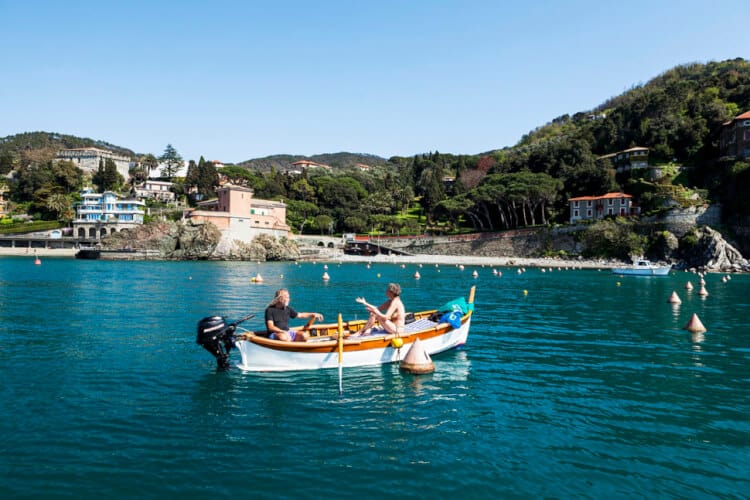 Golfo di Levanto. Levanto. Italy Het onbekende Ligurië