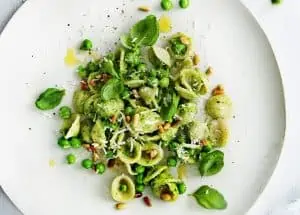 orecchiette pesto