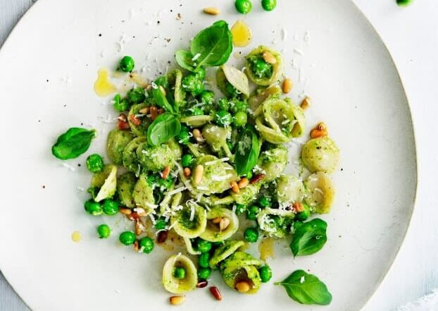 orecchiette pesto