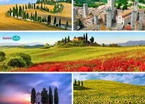 Hotspots in Toscane