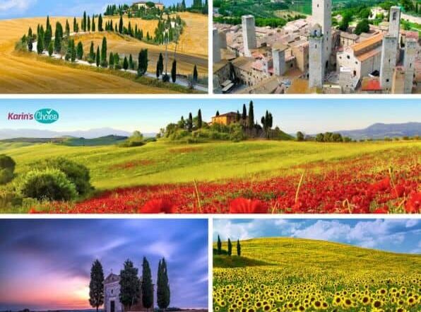 Hotspots in Toscane