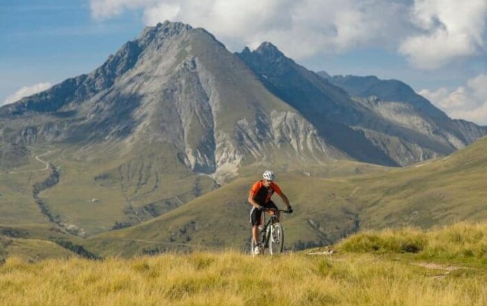 mountainbiken in Italië