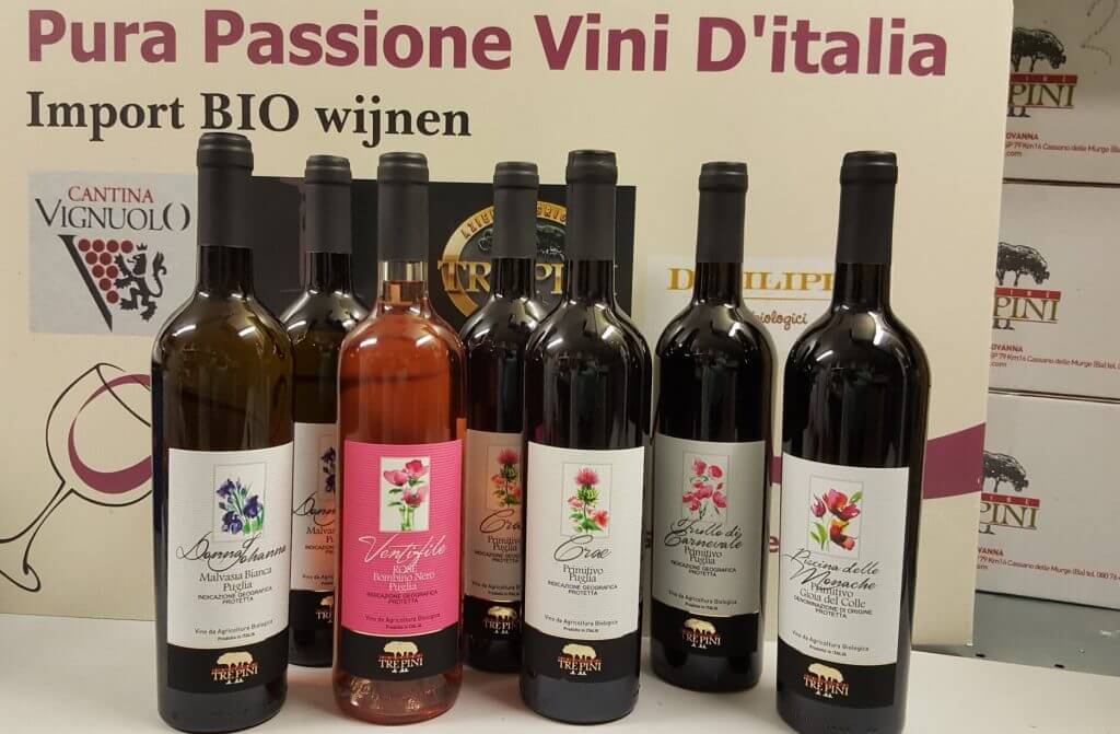 biologische wijn uit italië