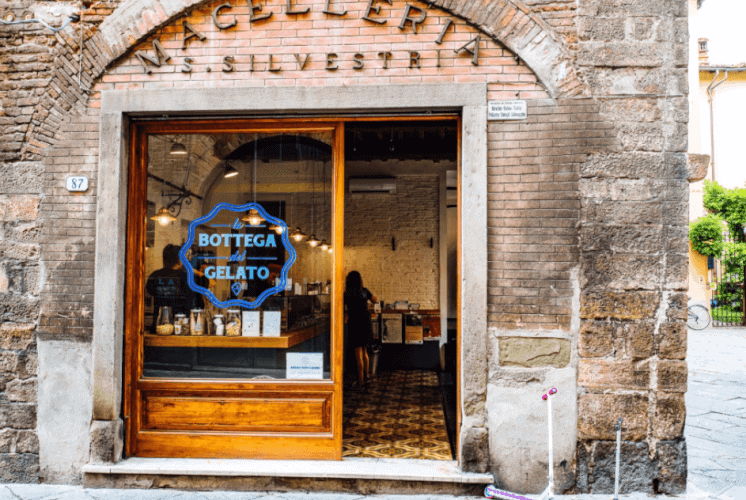 bottega del gelato lucca