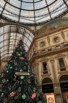 Kerstshoppen in Milaan tips Galleria Vittorio Emanuele