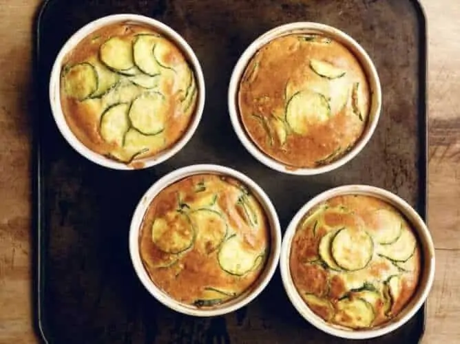 recept courgetteflan