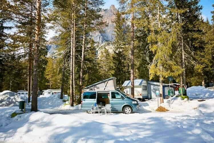 Camping Sass Dlacia De 5 mooiste wintercampings tussen de pieken van de Dolomieten
