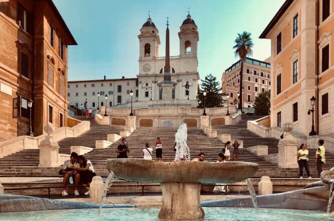 Rome Spaanse trappen