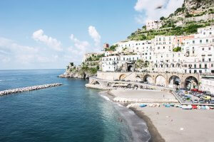 atrani strand Amalfi kust