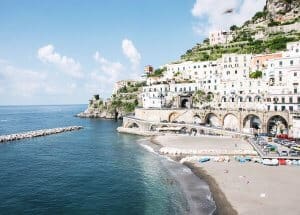 atrani strand Amalfi kust