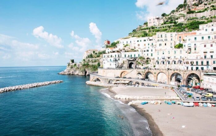 atrani strand Amalfi kust