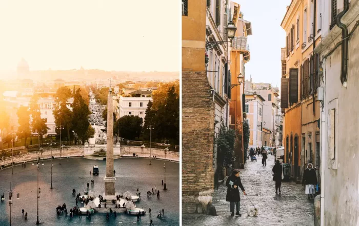 Voor het eerst naar Rome