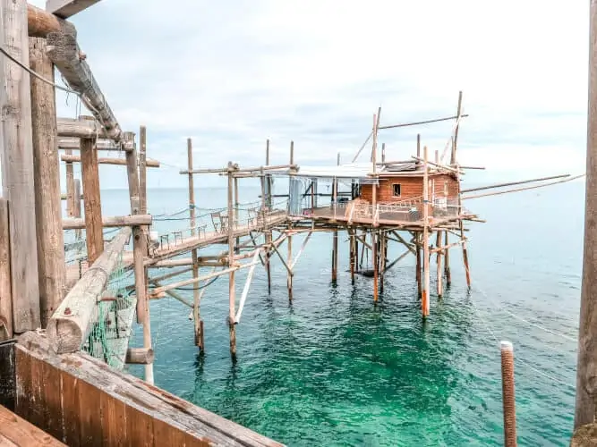 Trabocco in Abruzzo