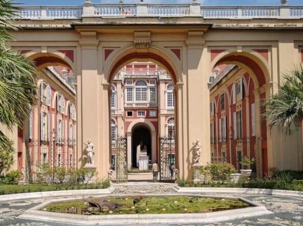 Palazzo Reale Tuin Genua