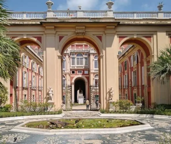 Palazzo Reale Tuin Genua