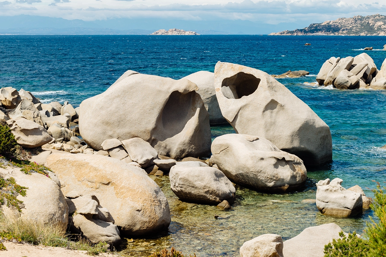 Stenen en rotsen Sardinië