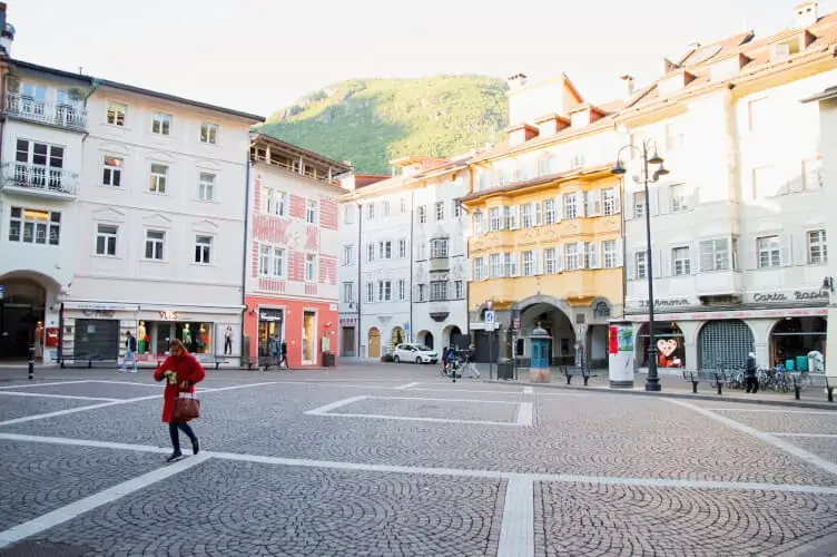 Bolzano piazza del municipio