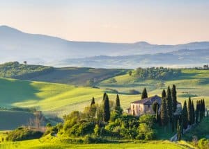 Toscane val d'orcia De Smaak van Italië