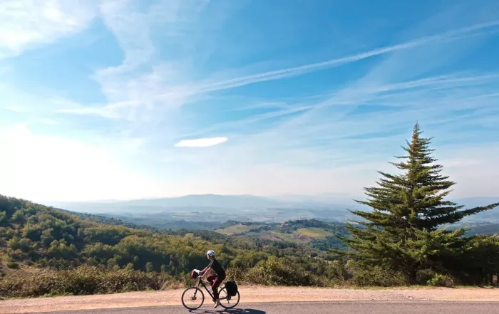 Fietsen door Toscane Chianti