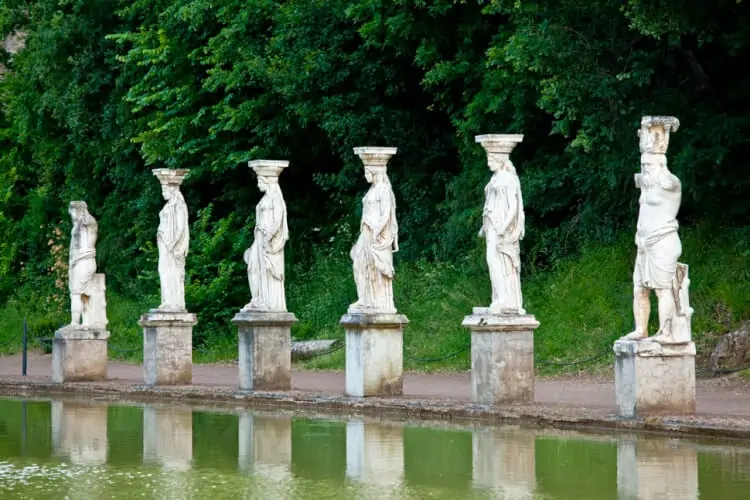 Canopo Villa Adriana Tivoli Rome