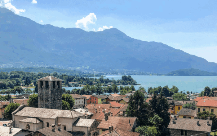 Val di Sorico bij het Como meer