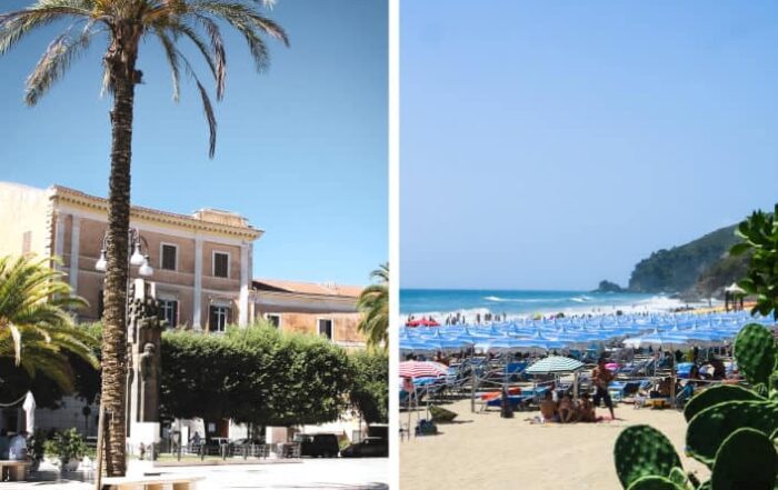 Terracina aan de Tyrreense Zee