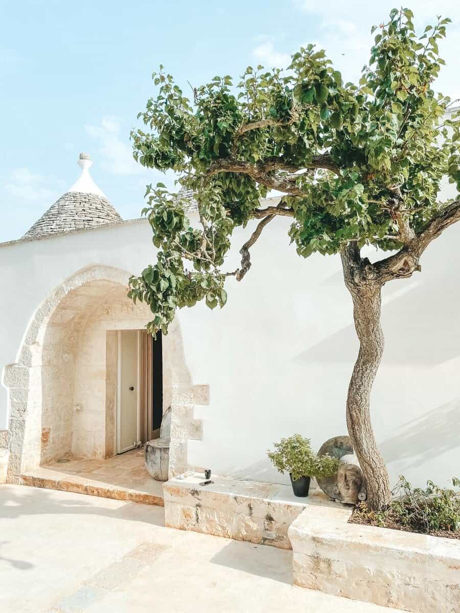 Slapen in de trullo van Yours Trulli in Puglia