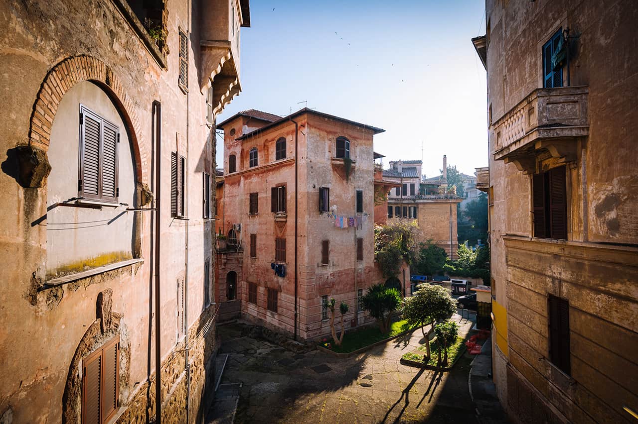 Italiaans dorpje in Toscane