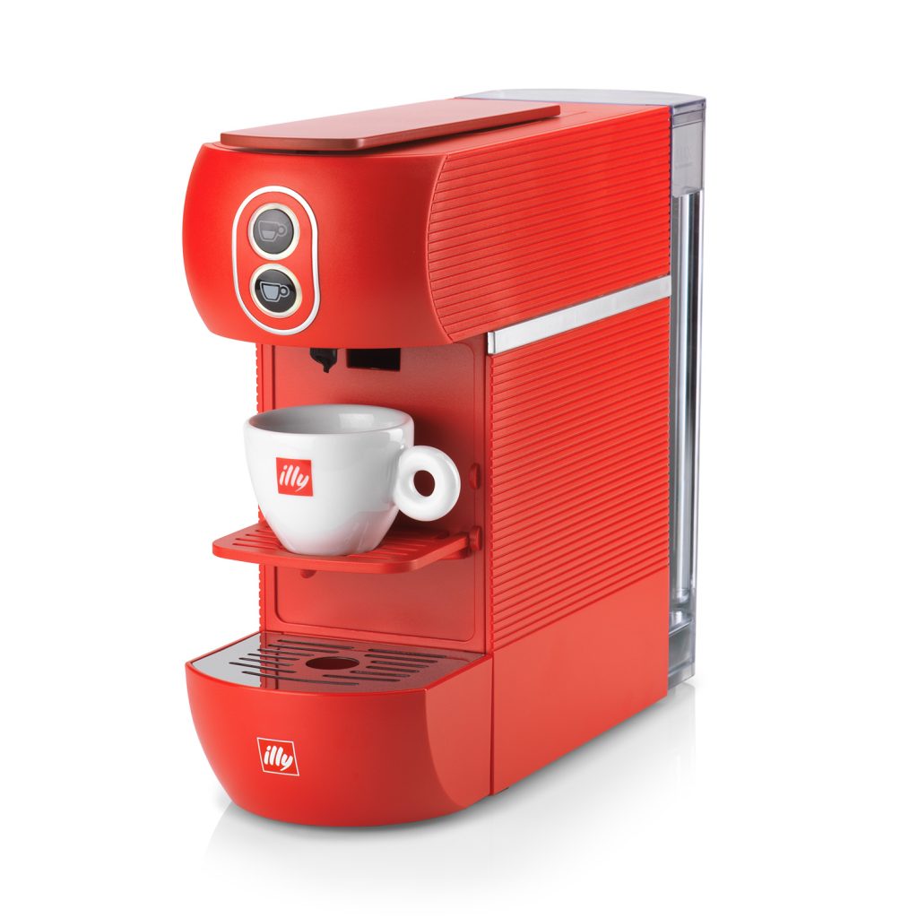 Illy ESE espressomachine rood