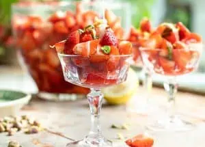 aardbeiensalade