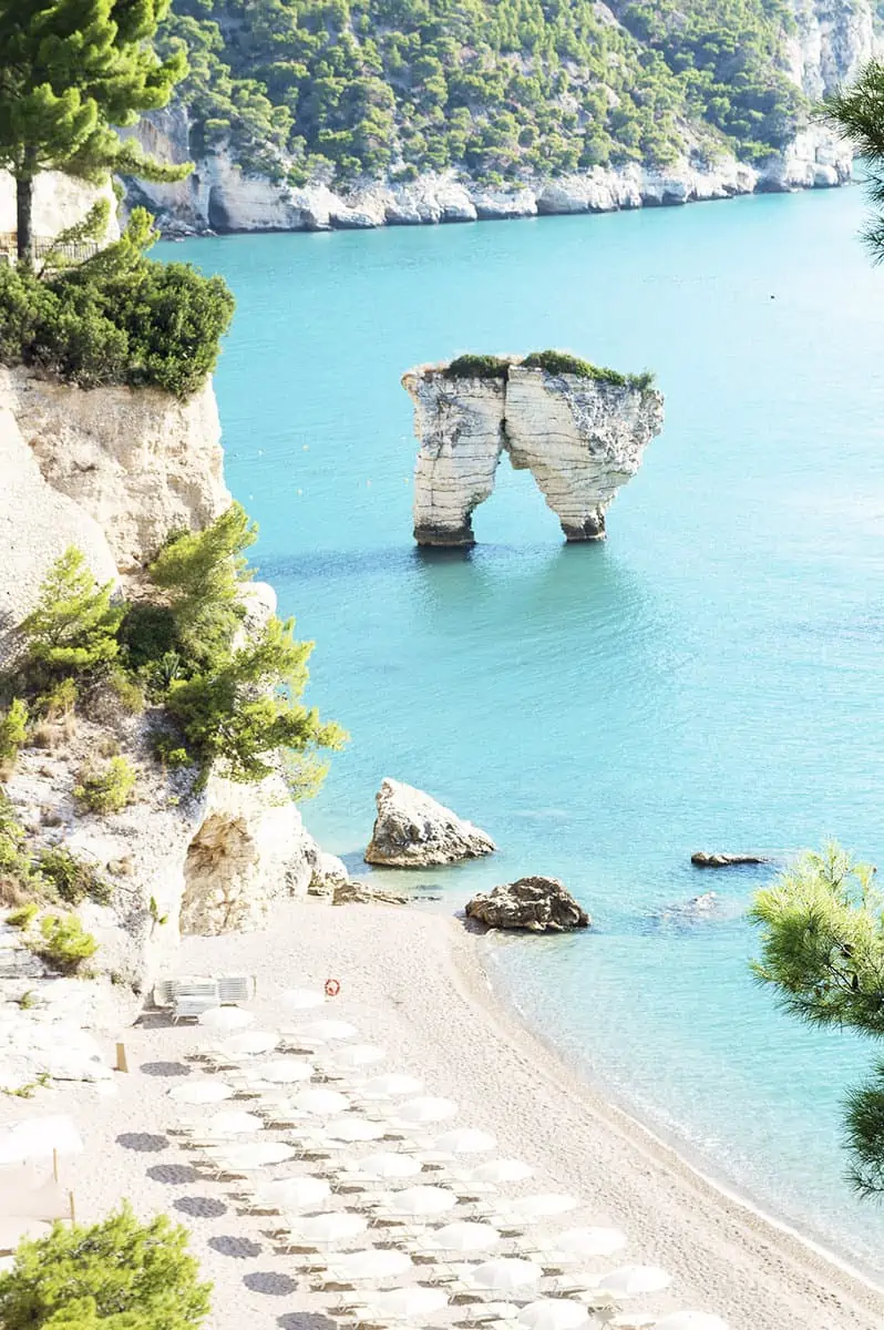 strand baia delle zagare puglia gargano