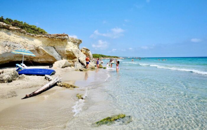 strand bij Otranto Puglia