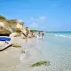 strand bij Otranto Puglia