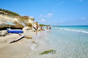 strand bij Otranto Puglia