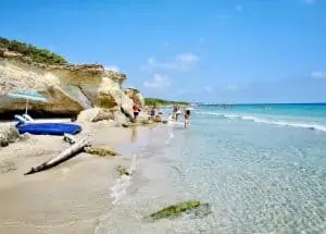 strand bij Otranto Puglia