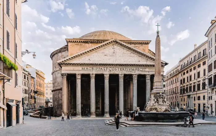 Met de trein naar Rome Unsplash