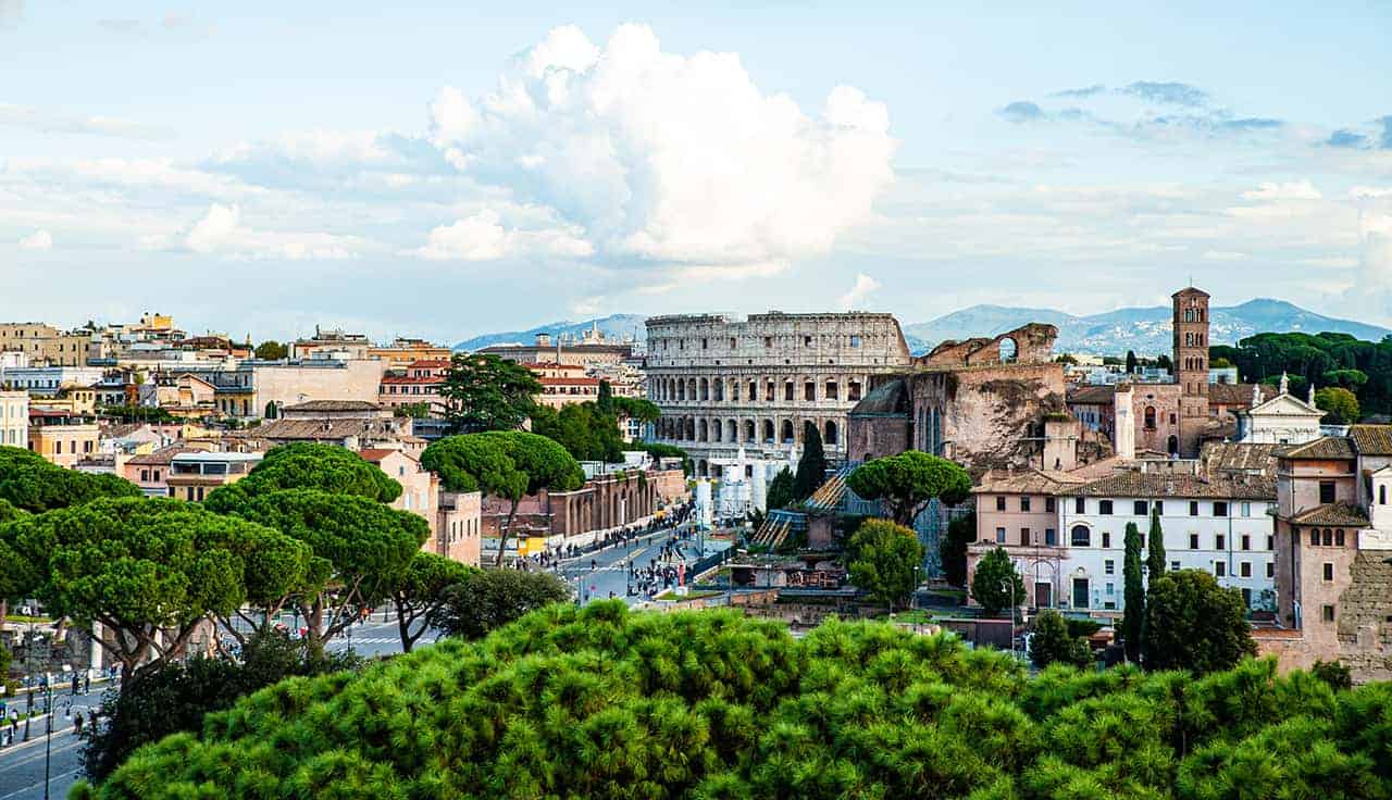 Reizen met de trein naar Rome aanbieding