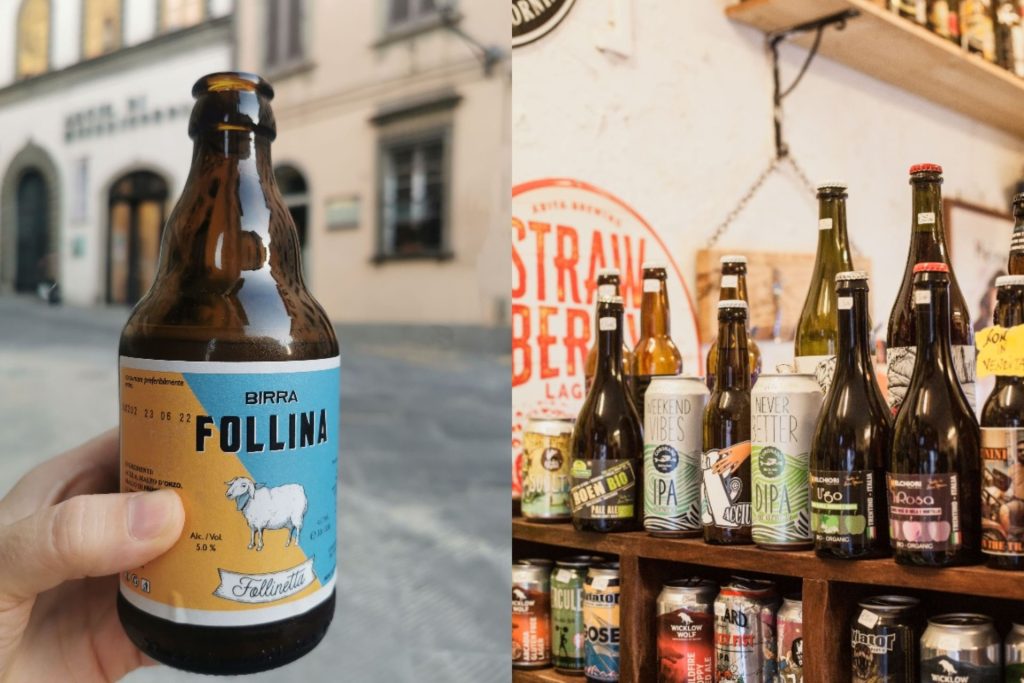 birra e acciughe