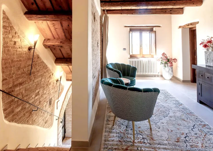 Overloop met trap 1e verdieping