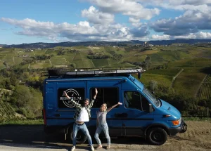 Op reis met de camper Erik en Lisa