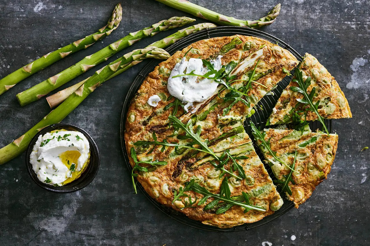 Frittata recept Miljuschka