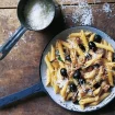 Penne met pijnboompitten