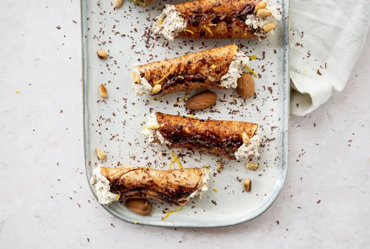 Vegan cannoli recept