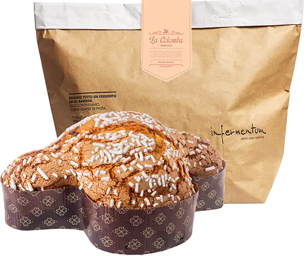 Colomba italiaans-paasbrood